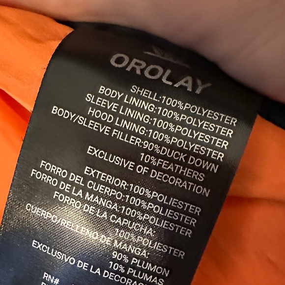 Stylish Navy Puffer Jacket - Picture 10 of 10